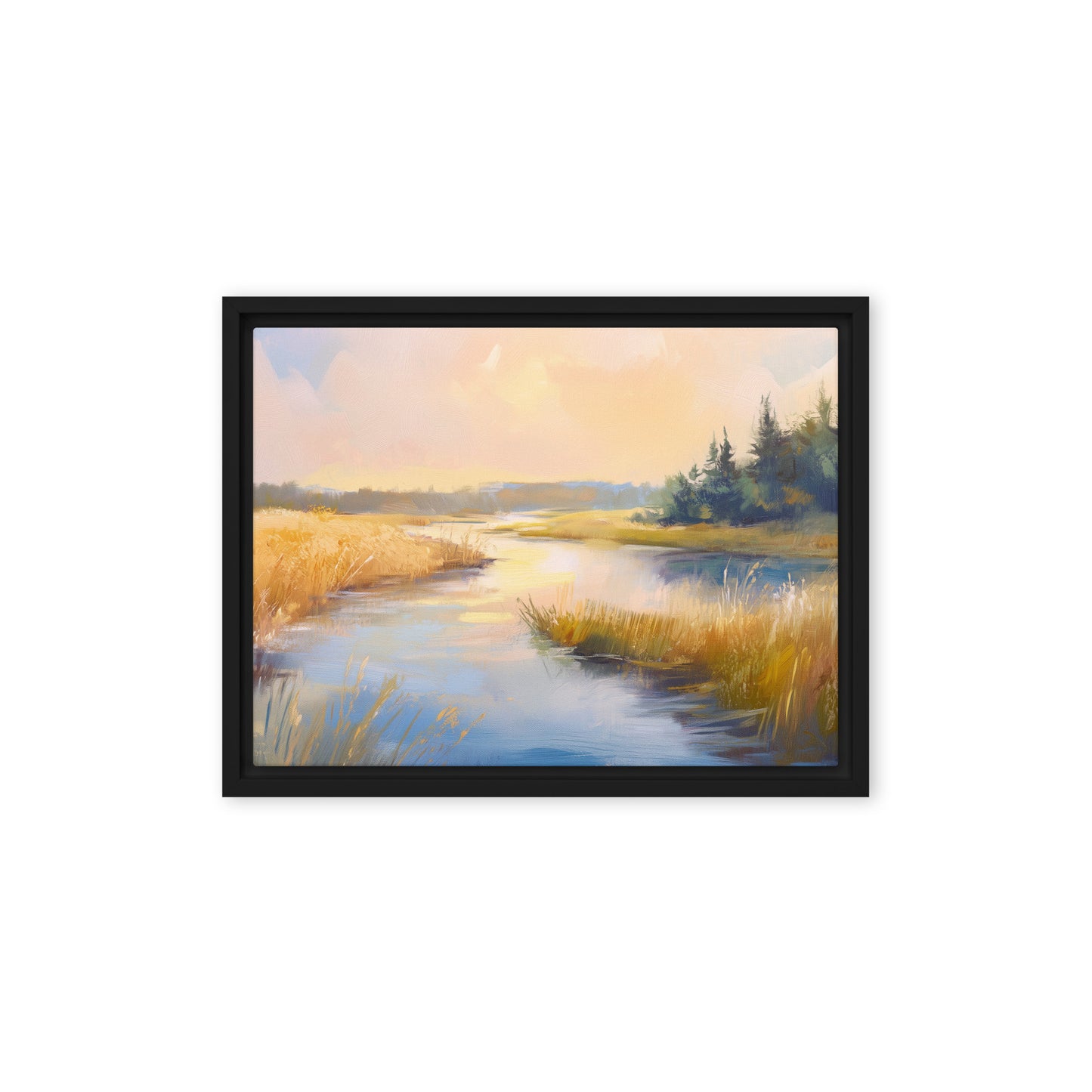 Untitled Landscape 3 framed canvas