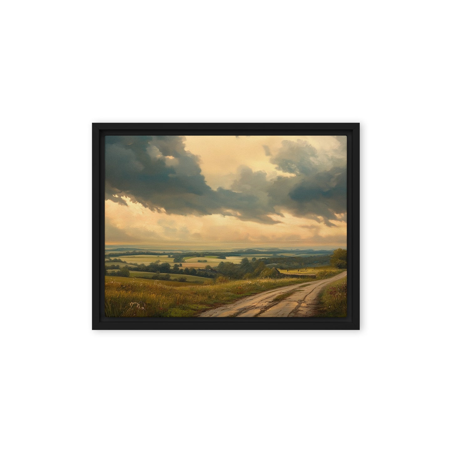 Untitled Landscape 5 Framed canvas