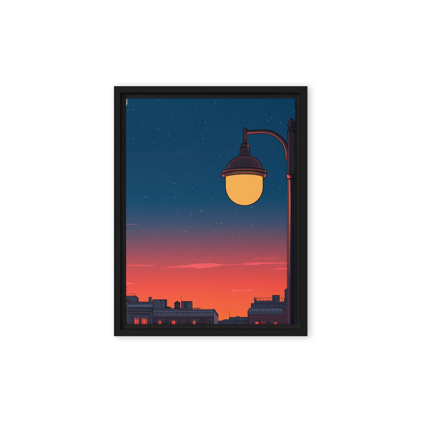 1 Framed canvas