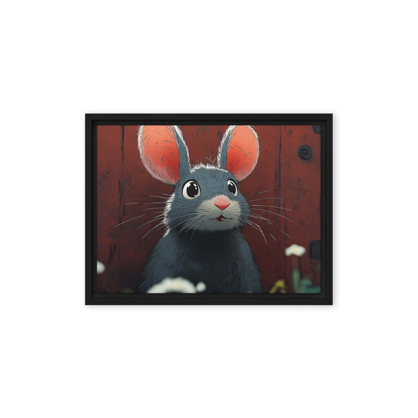 Mouse Framed canvas