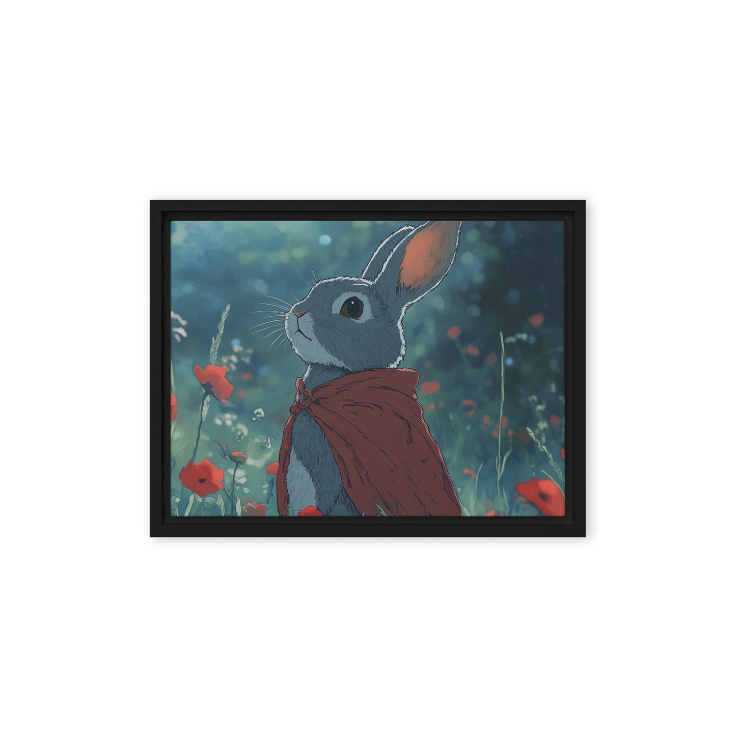 Rabbit 2 Framed canvas