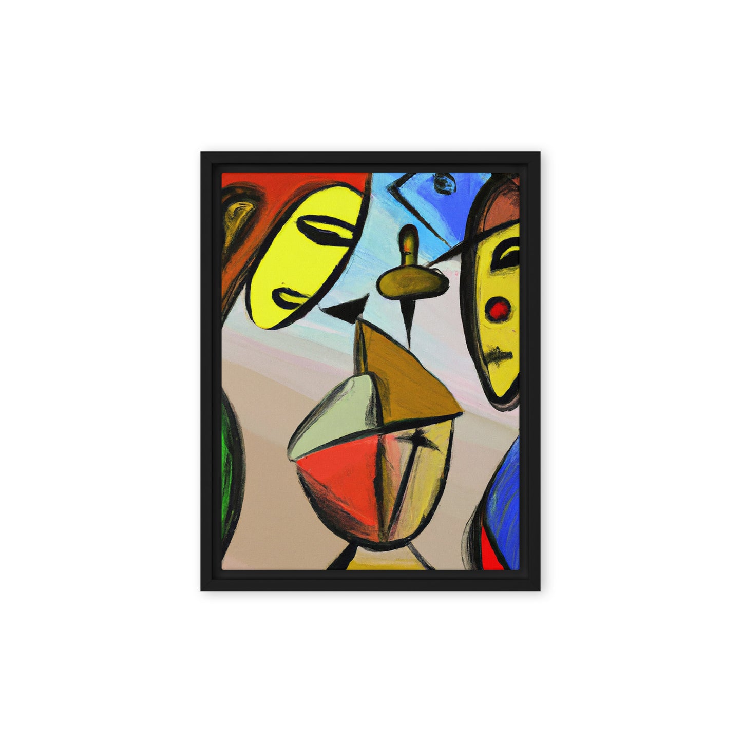 Cubism Framed canvas