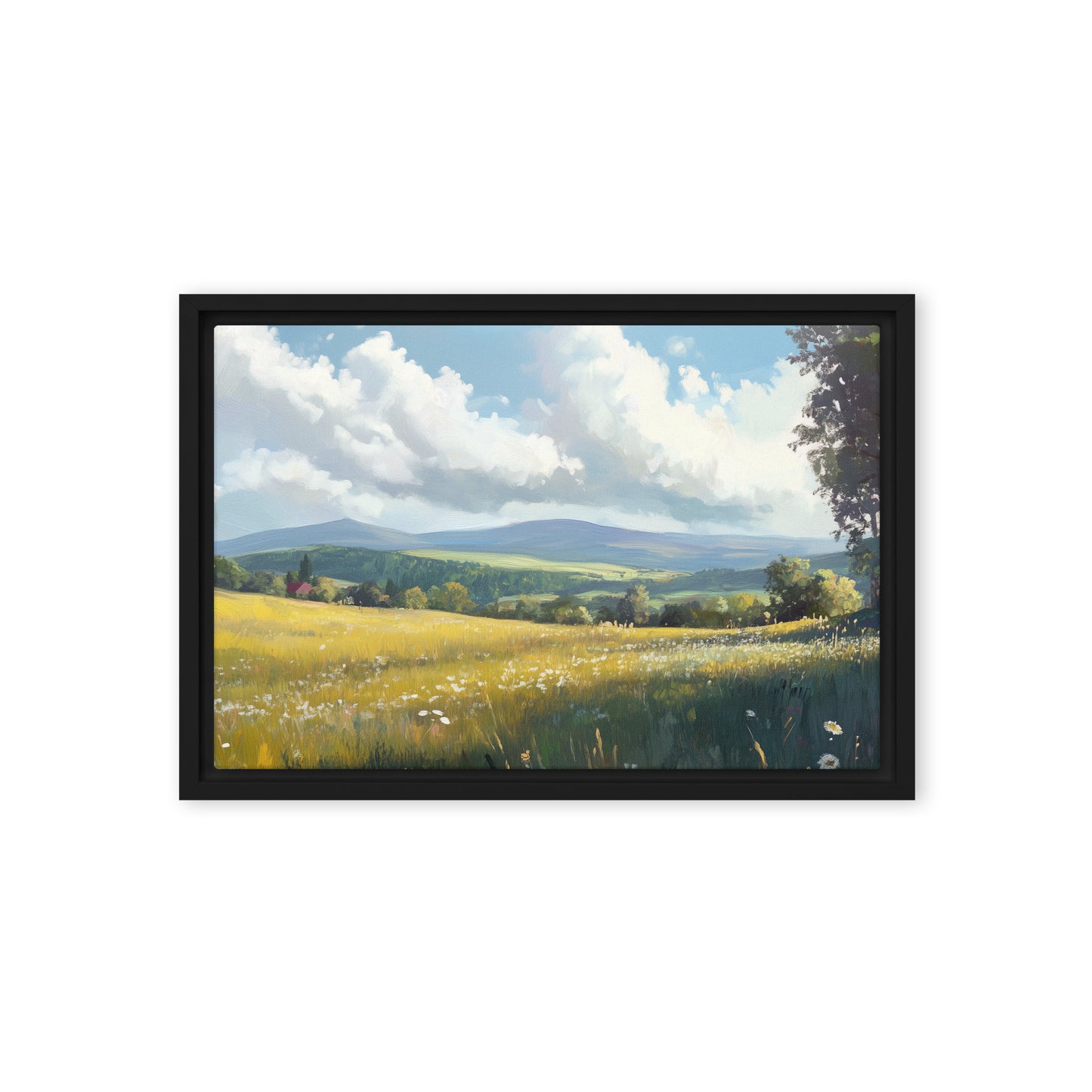 Untitled Landscape 4 Framed canvas