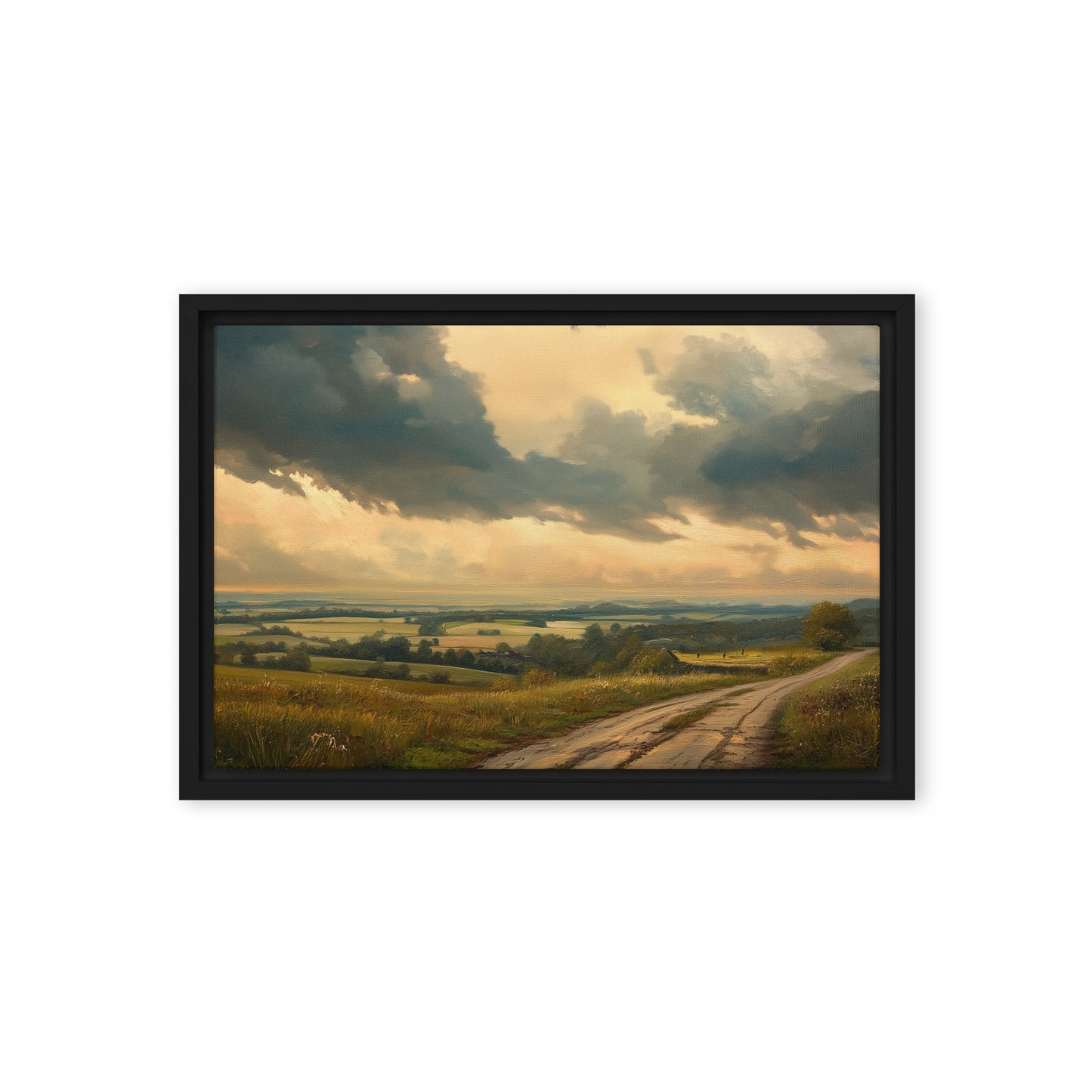 Untitled Landscape 5 Framed canvas