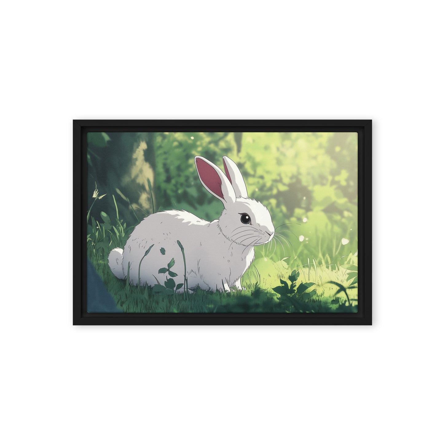 Rabbit Framed canvas