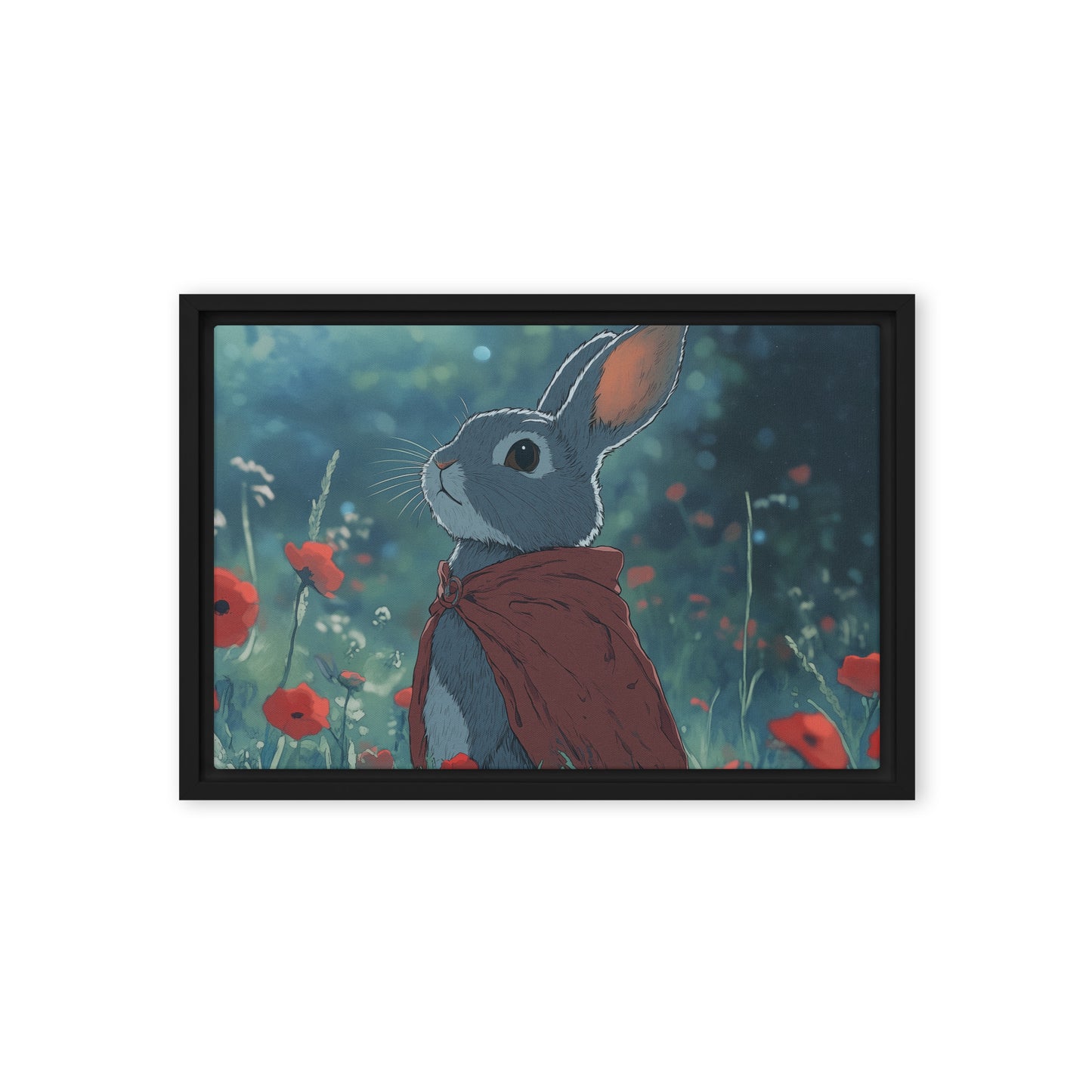 Rabbit 2 Framed canvas