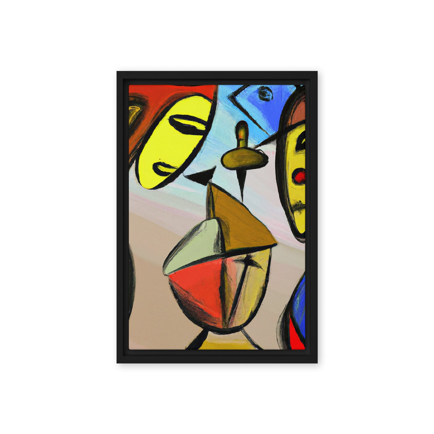 Cubism Framed canvas