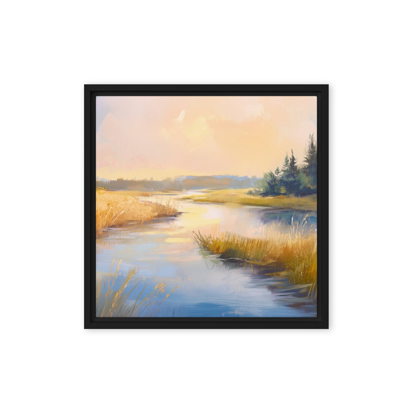 Untitled Landscape 3 framed canvas