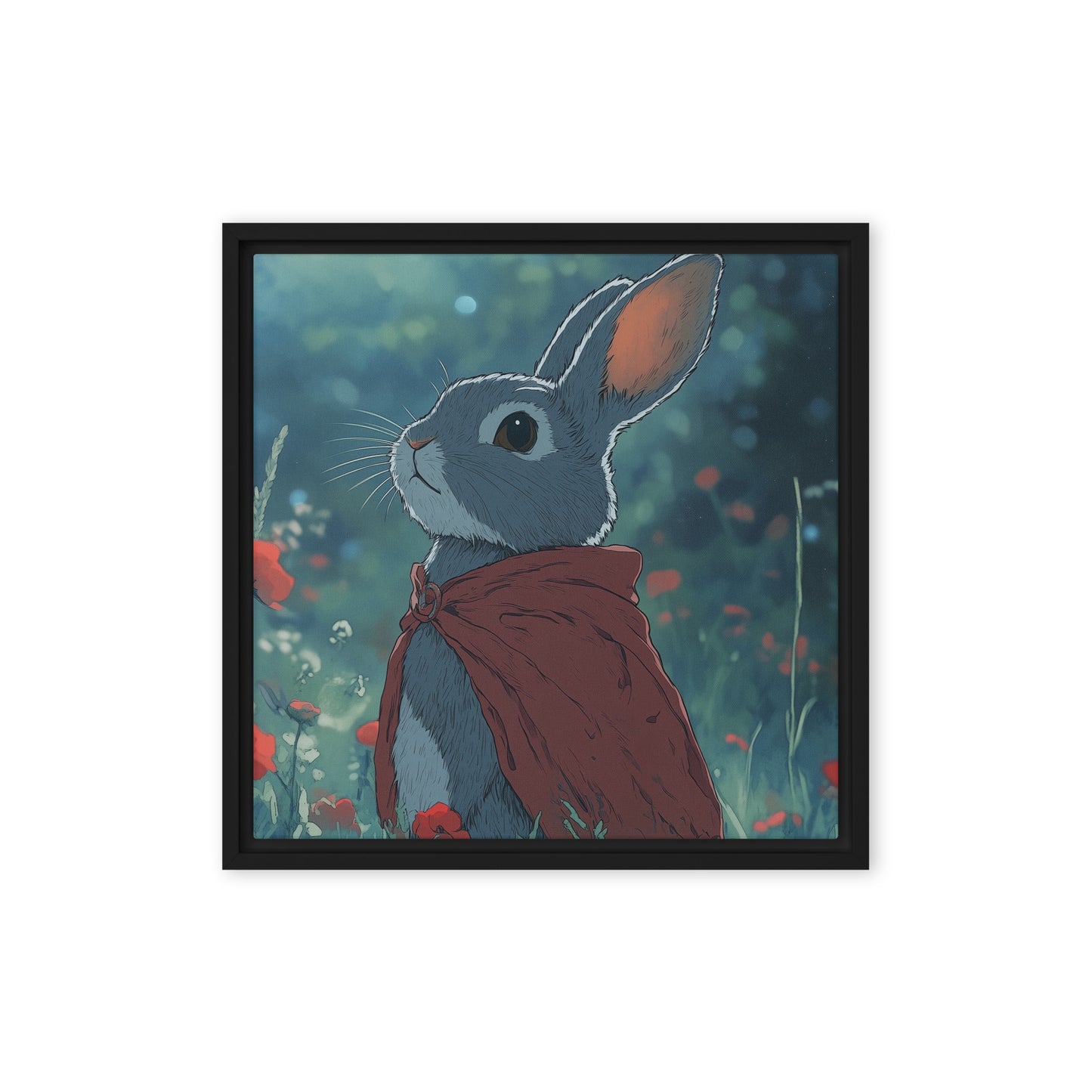 Rabbit 2 Framed canvas