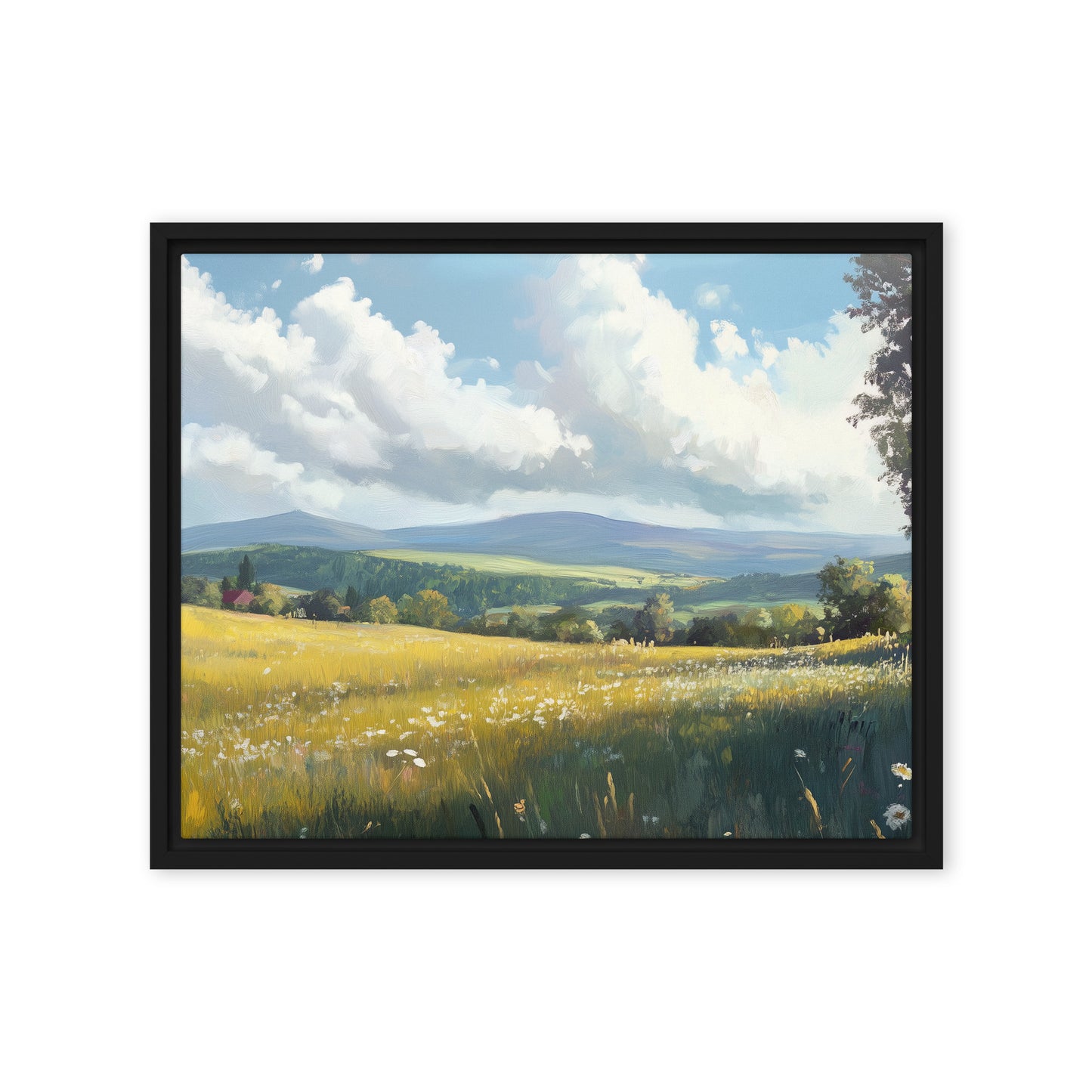 Untitled Landscape 4 Framed canvas