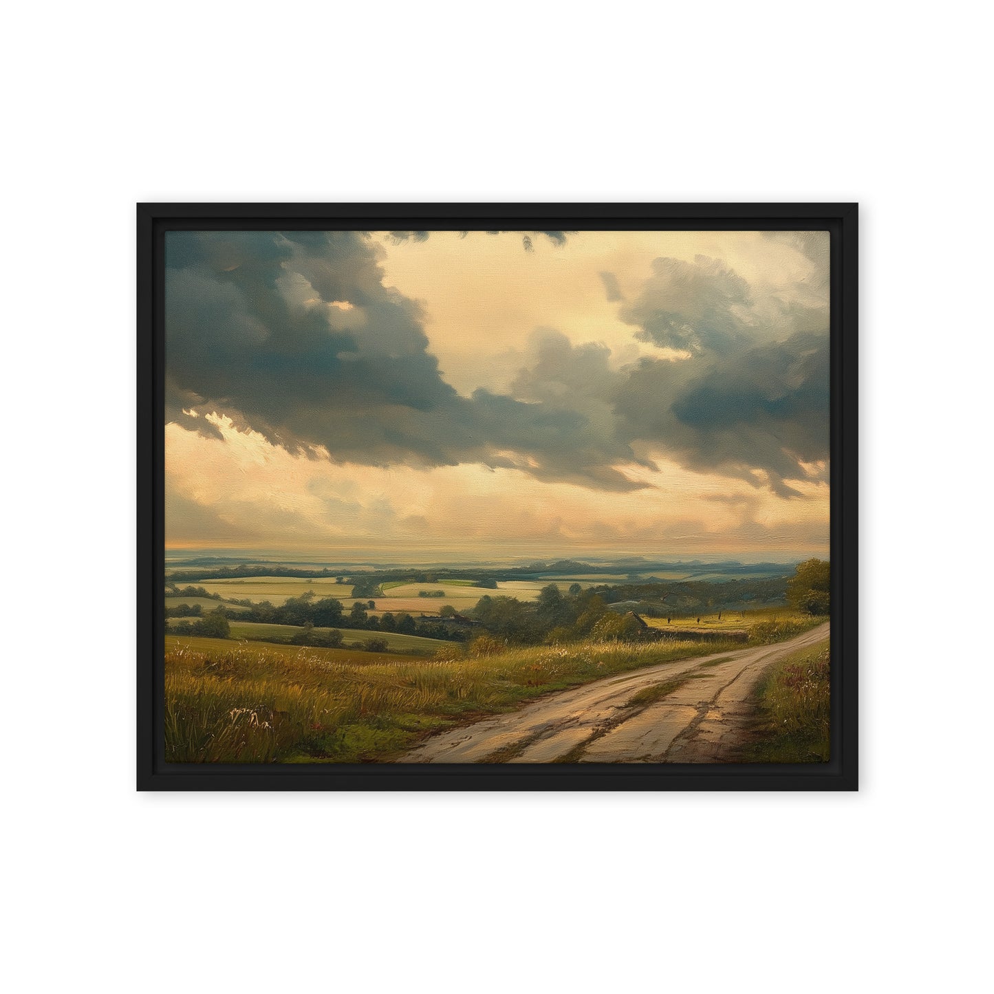 Untitled Landscape 5 Framed canvas