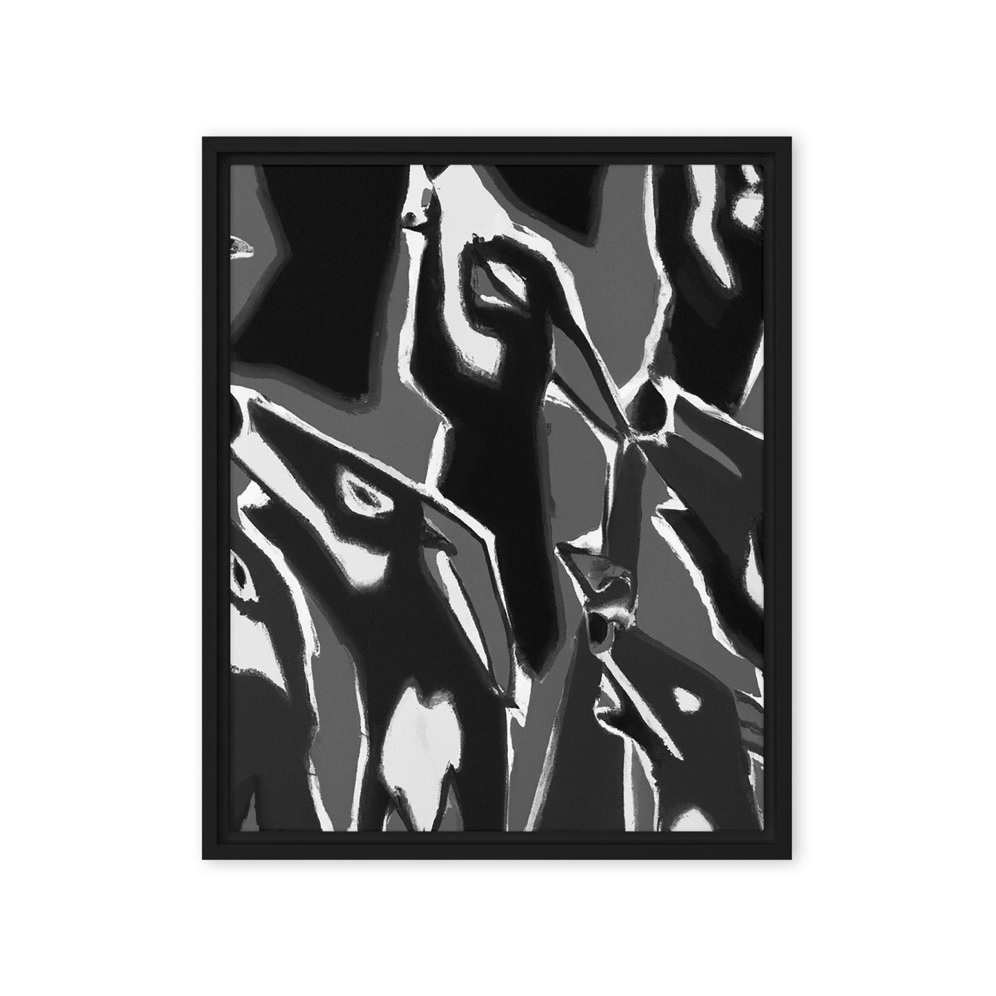 Night Howls Framed canvas