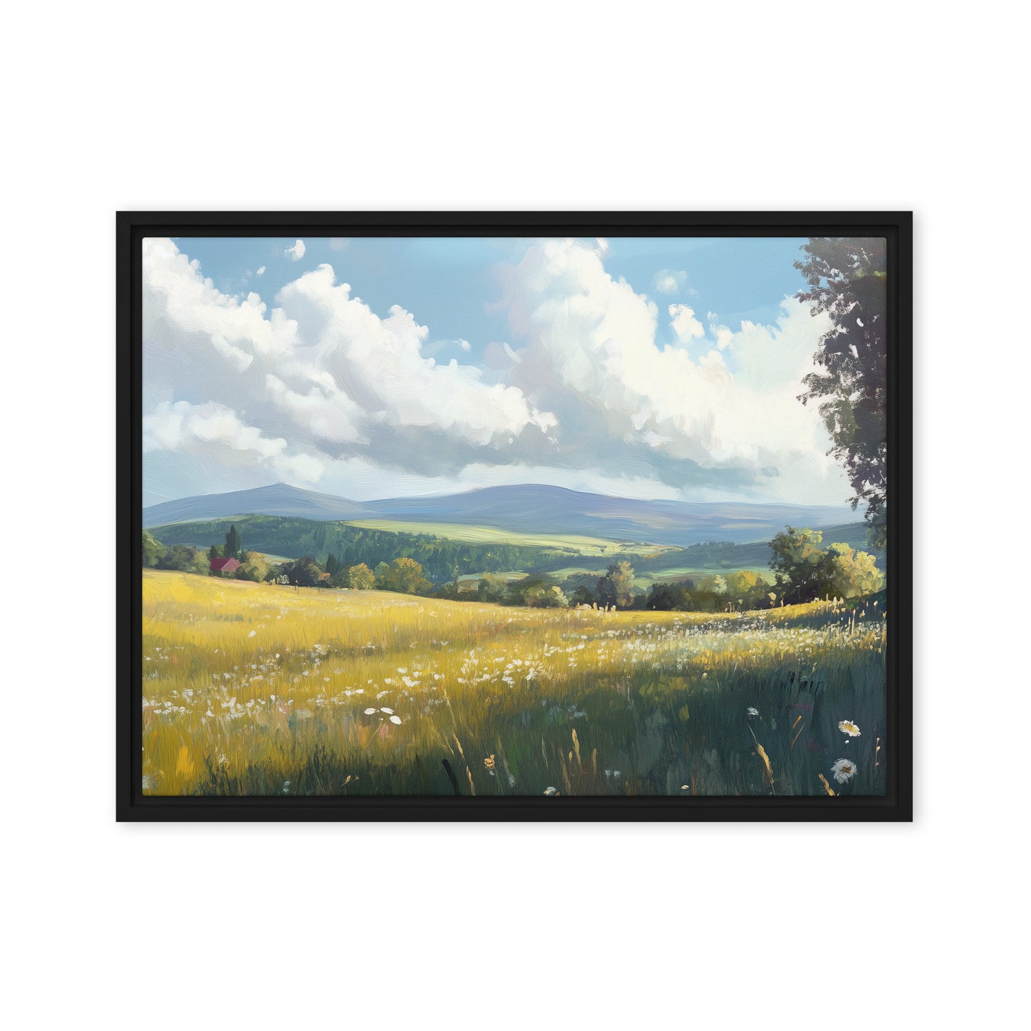 Untitled Landscape 4 Framed canvas