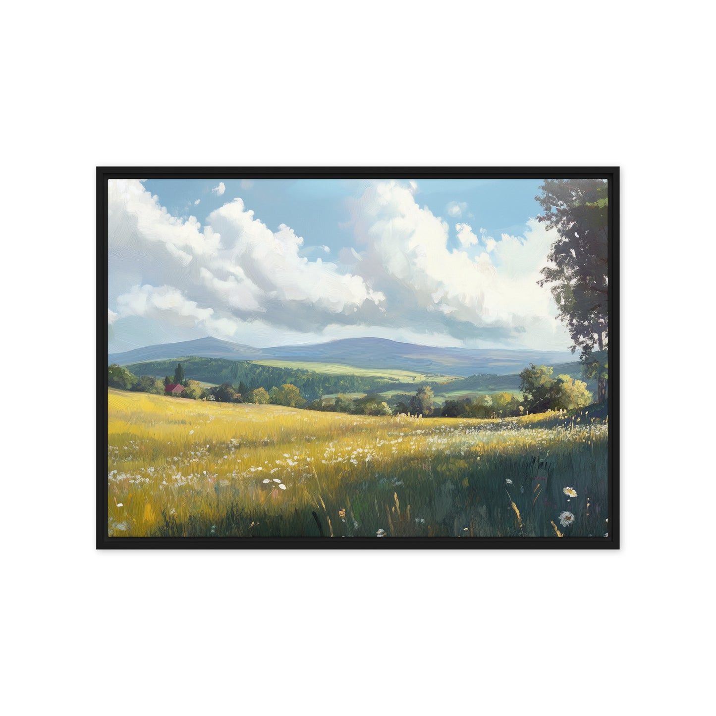 Untitled Landscape 4 Framed canvas