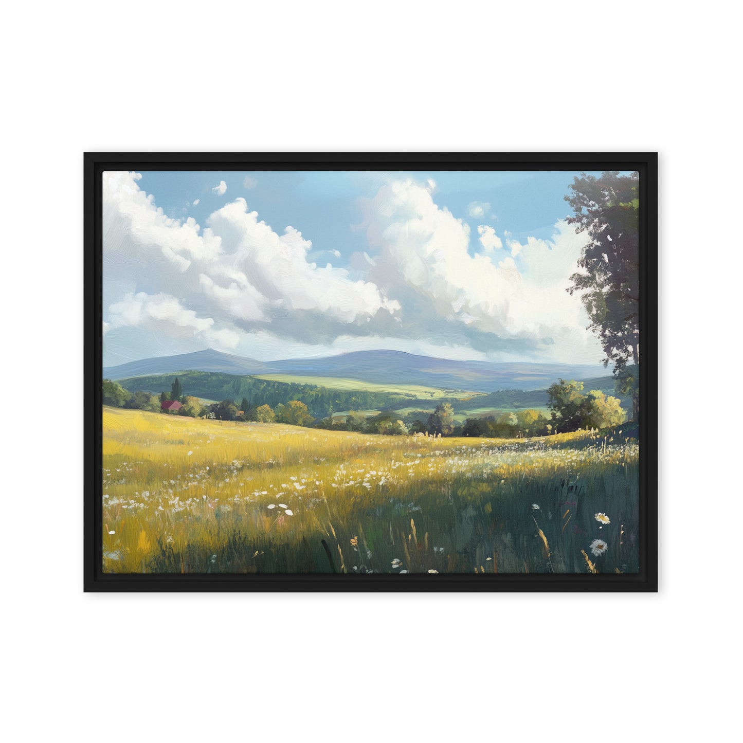 Untitled Landscape 4 Framed canvas