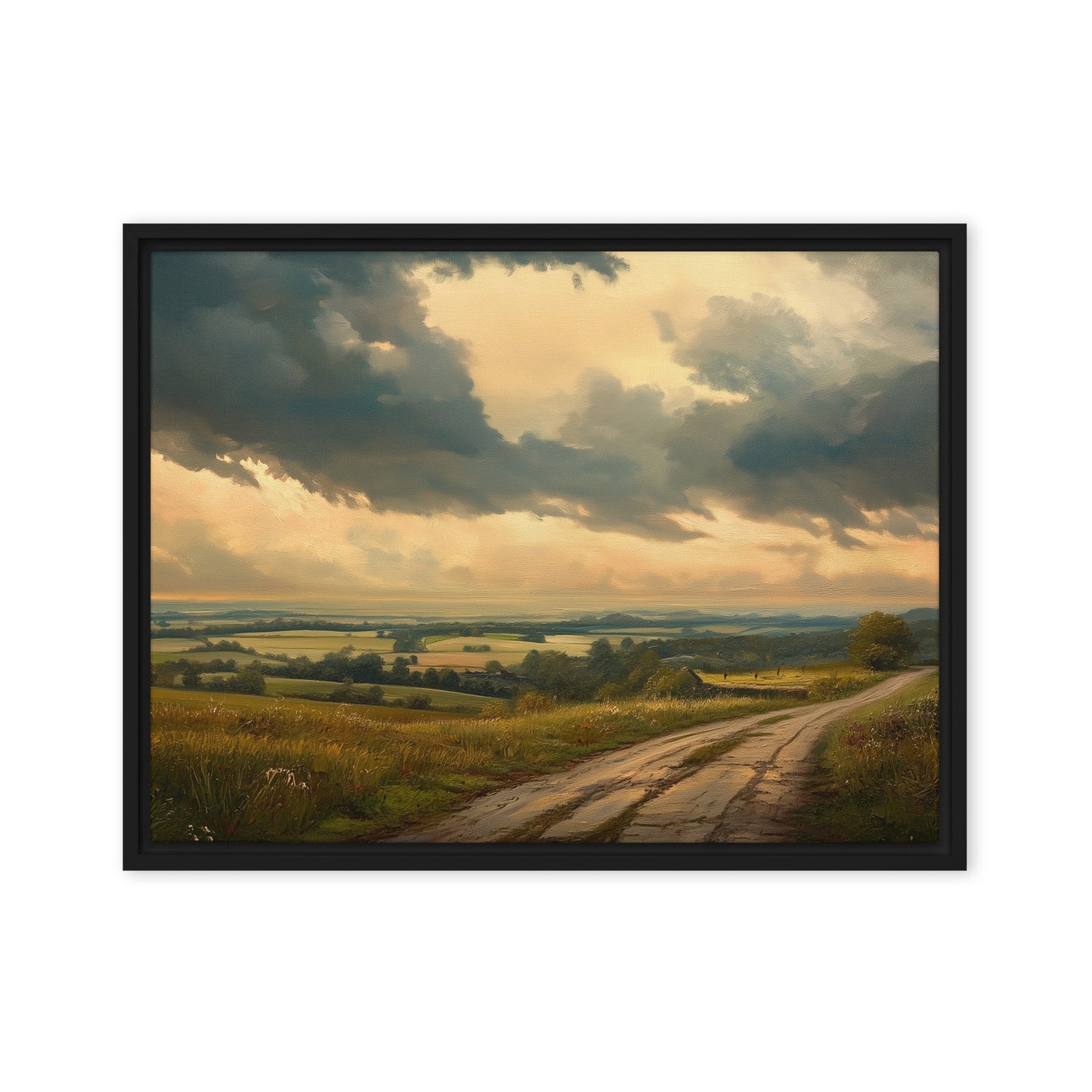 Untitled Landscape 5 Framed canvas