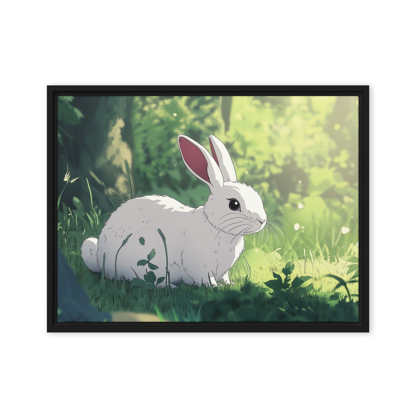 Rabbit Framed canvas