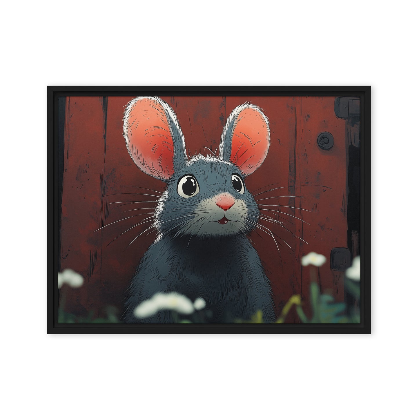 Mouse Framed canvas