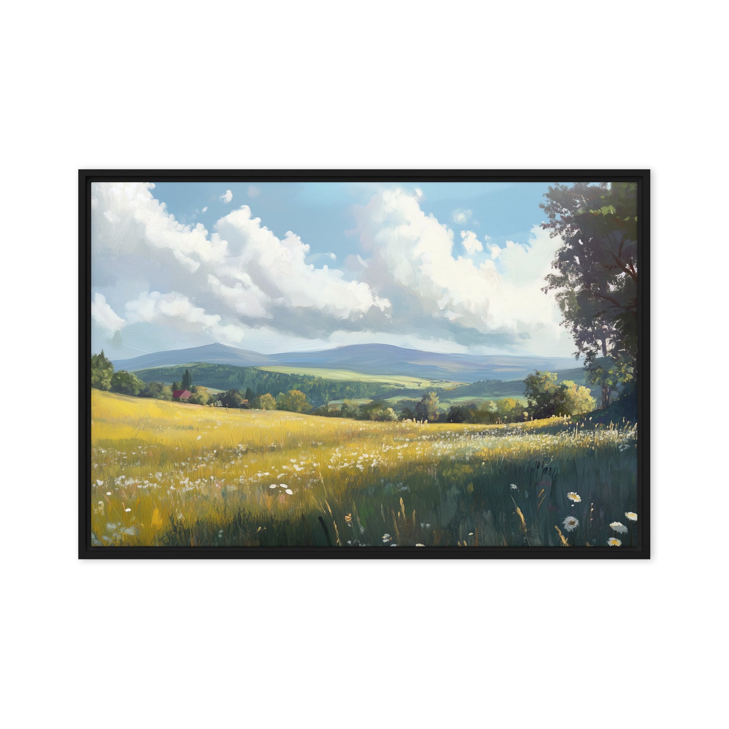 Untitled Landscape 4 Framed canvas