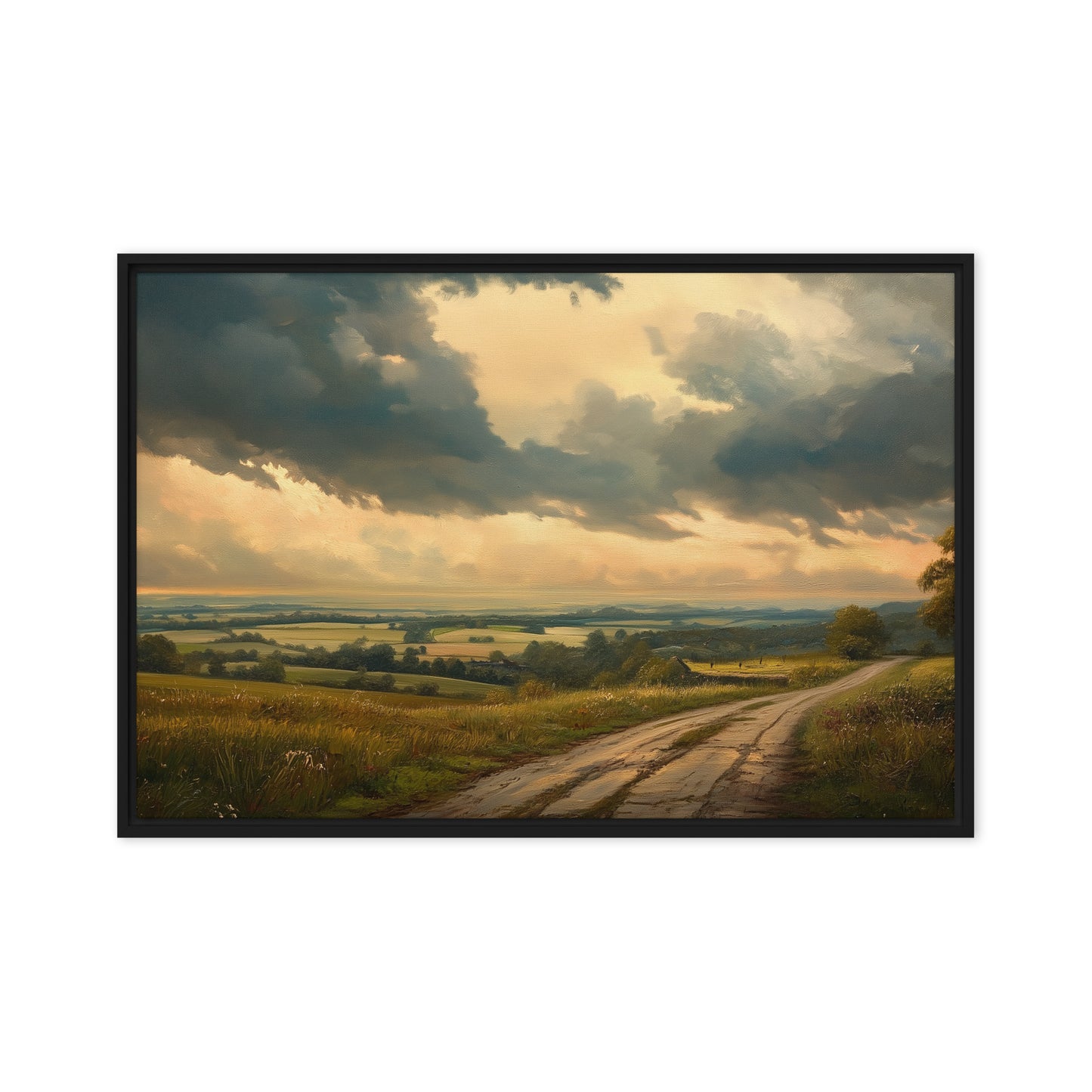 Untitled Landscape 5 Framed canvas