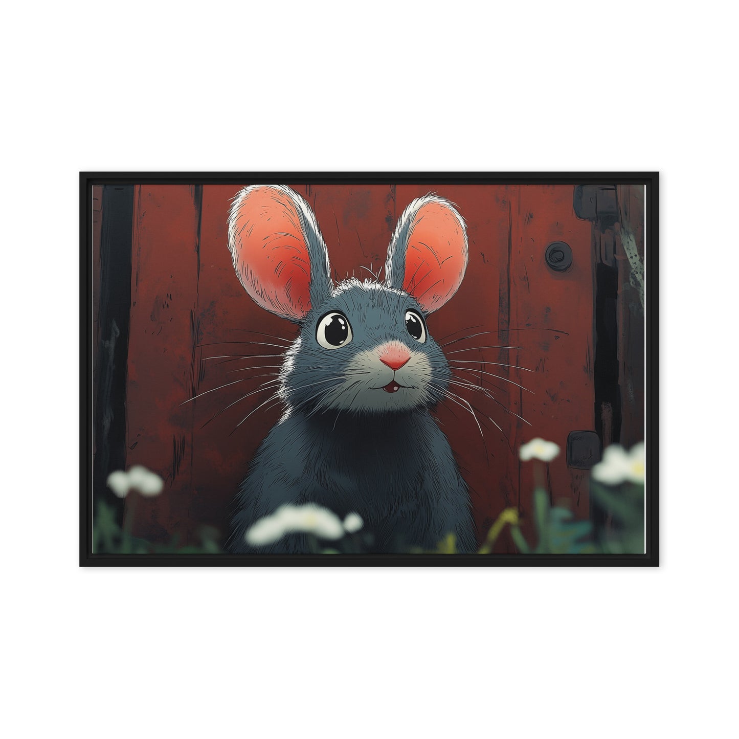 Mouse Framed canvas