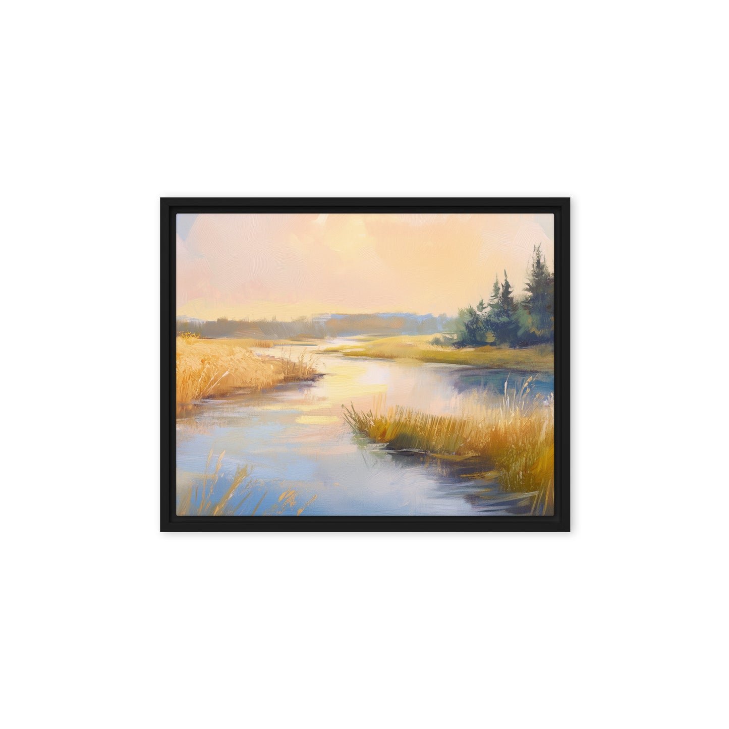 Untitled Landscape 3 framed canvas