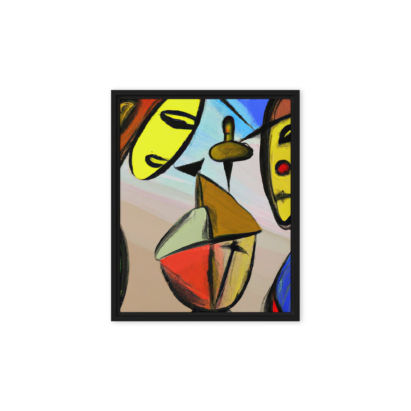 Cubism Framed canvas