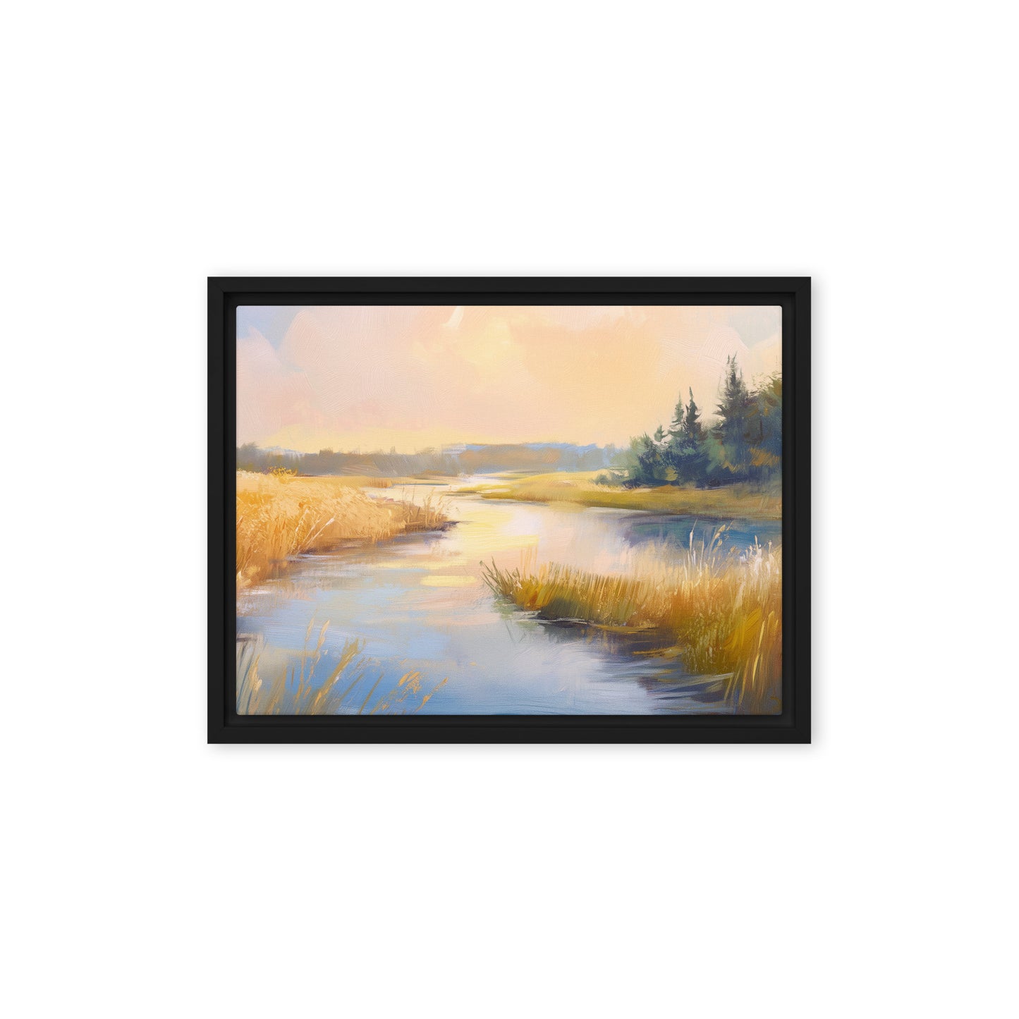 Untitled Landscape 3 framed canvas