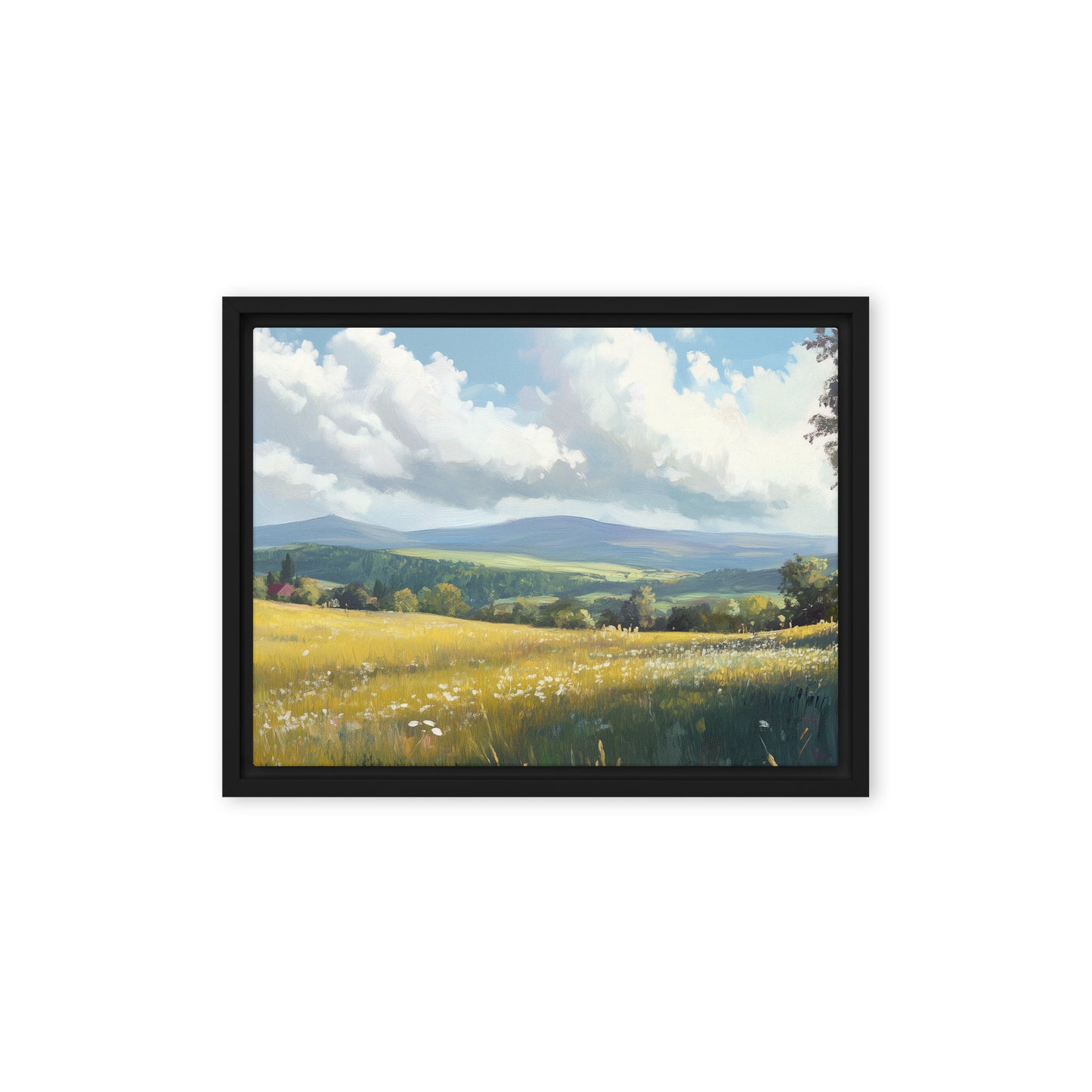 Untitled Landscape 4 Framed canvas