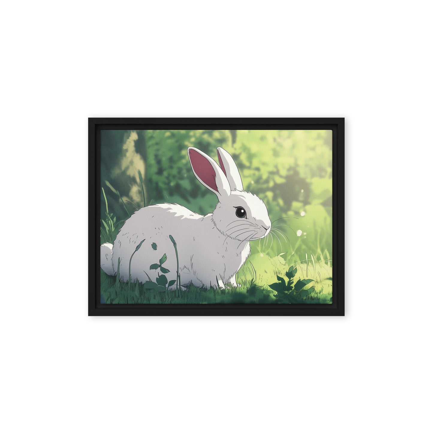 Rabbit Framed canvas