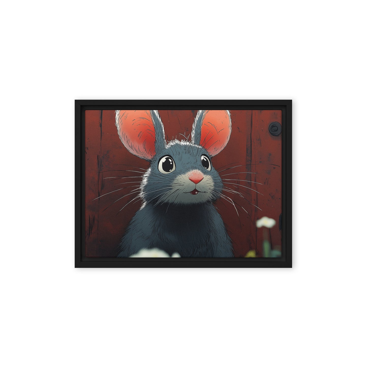 Mouse Framed canvas