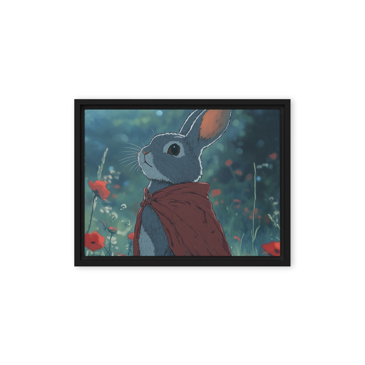 Rabbit 2 Framed canvas