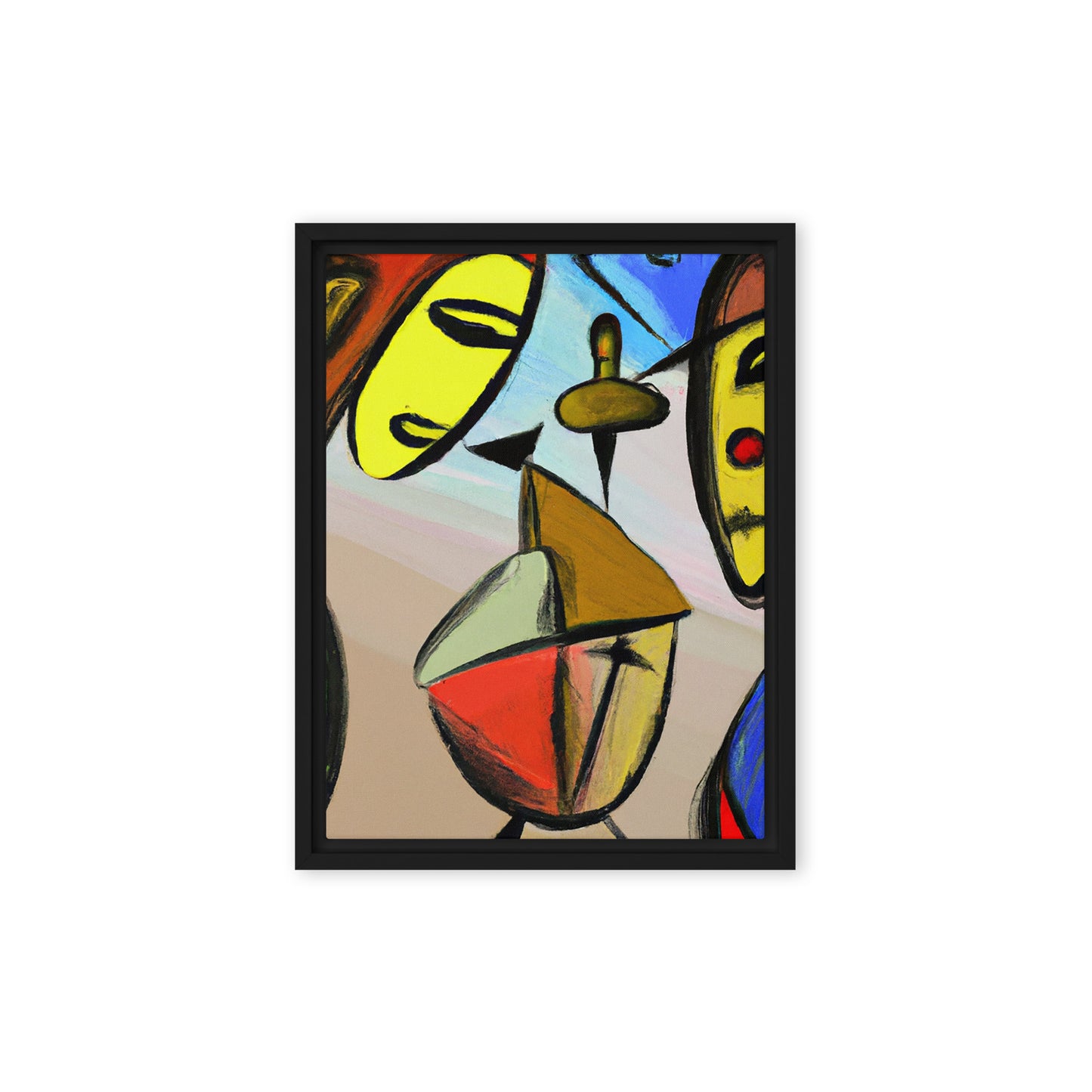 Cubism Framed canvas