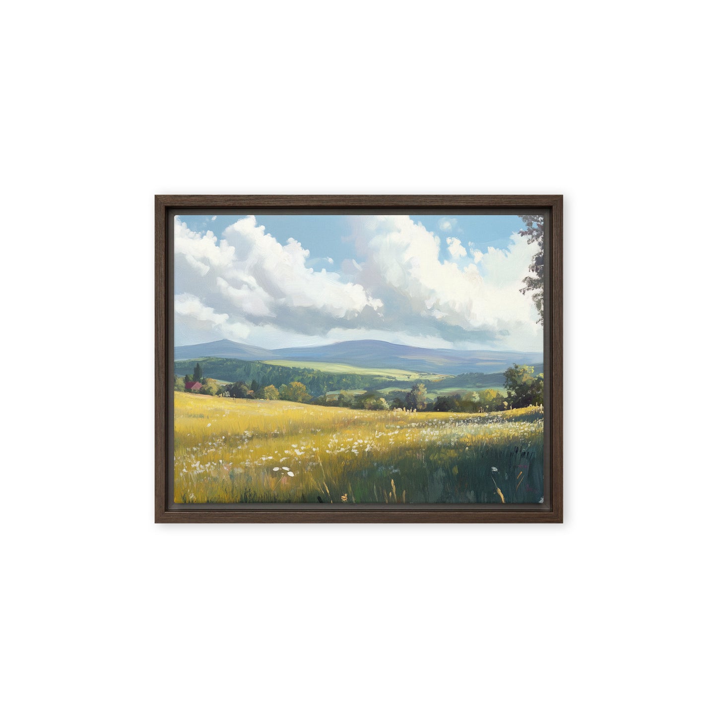 Untitled Landscape 4 Framed canvas