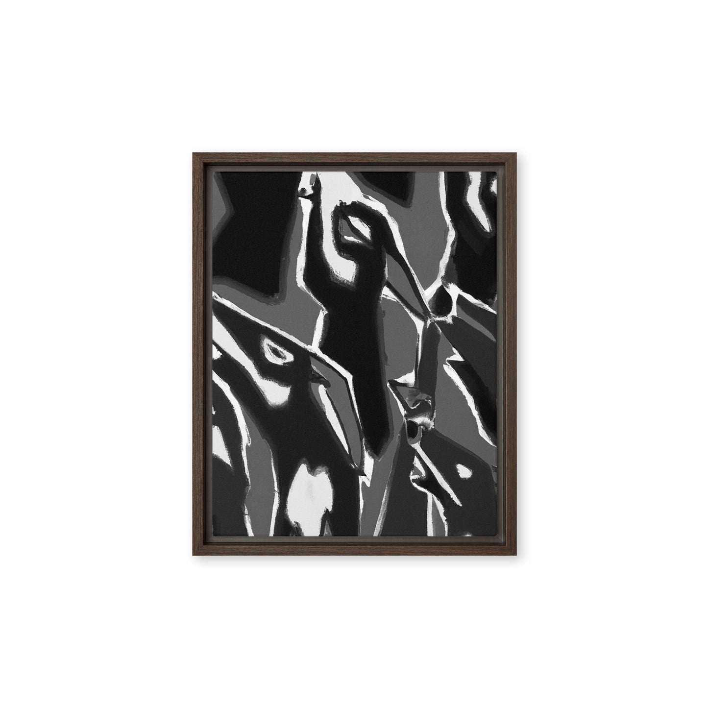 Night Howls Framed canvas