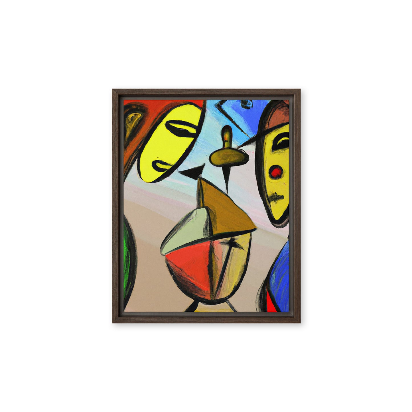 Cubism Framed canvas