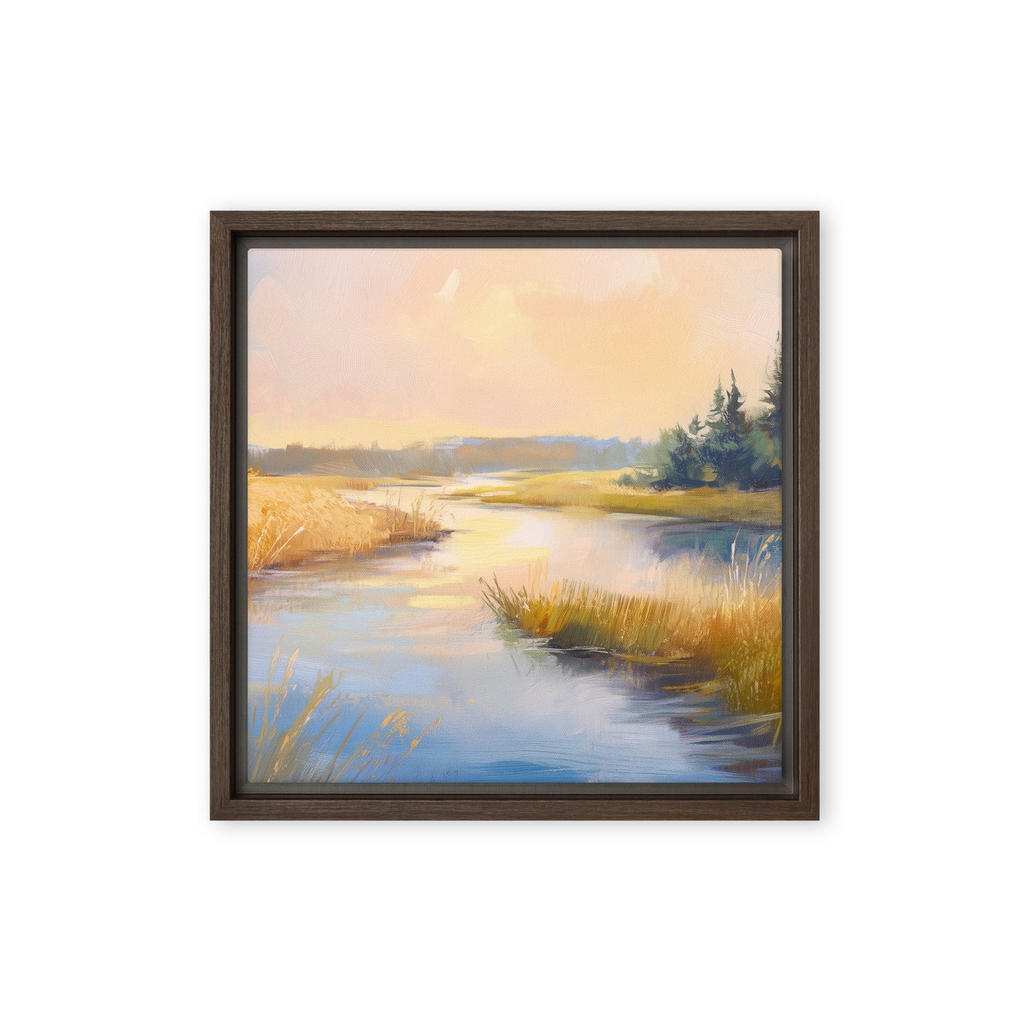 Untitled Landscape 3 framed canvas