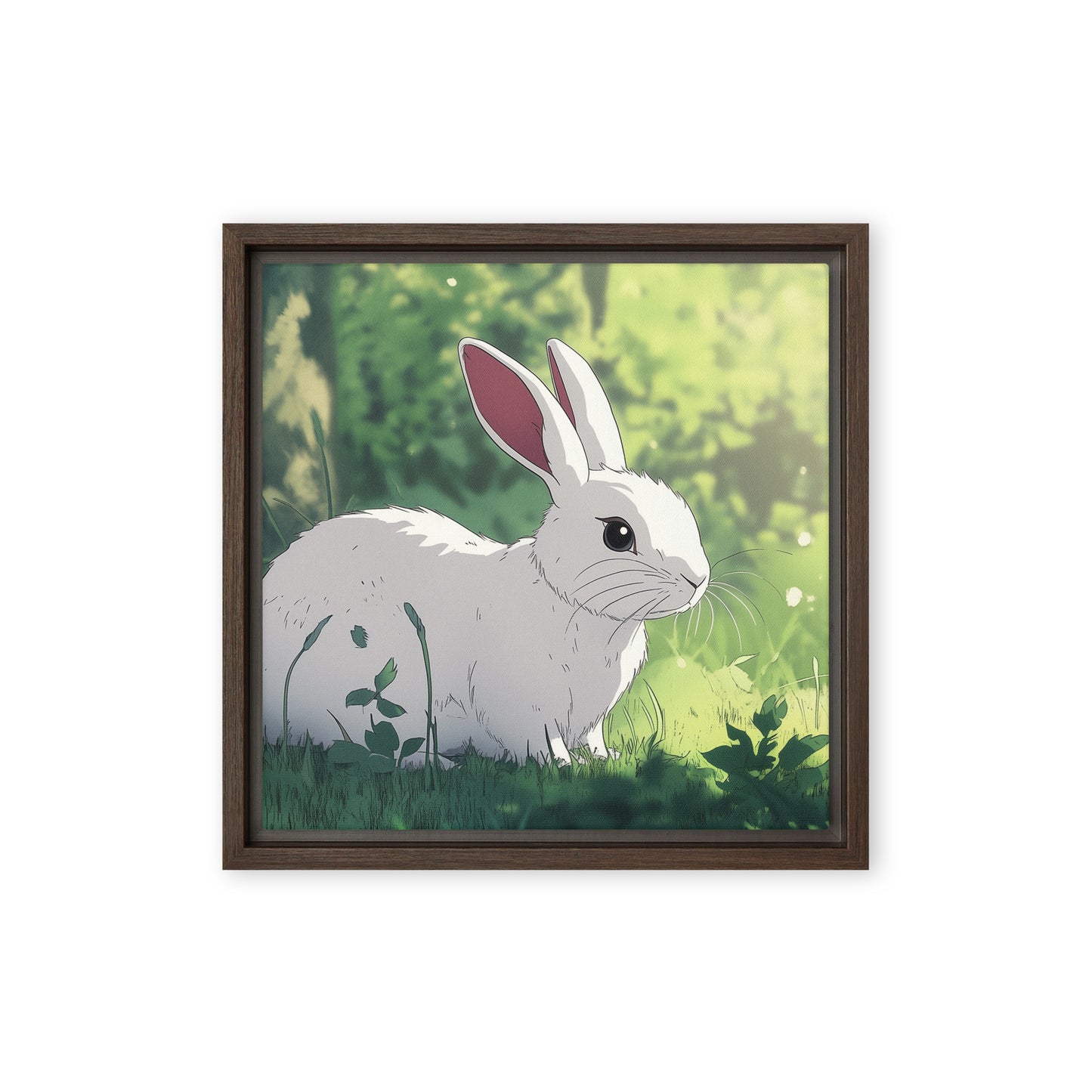 Rabbit Framed canvas