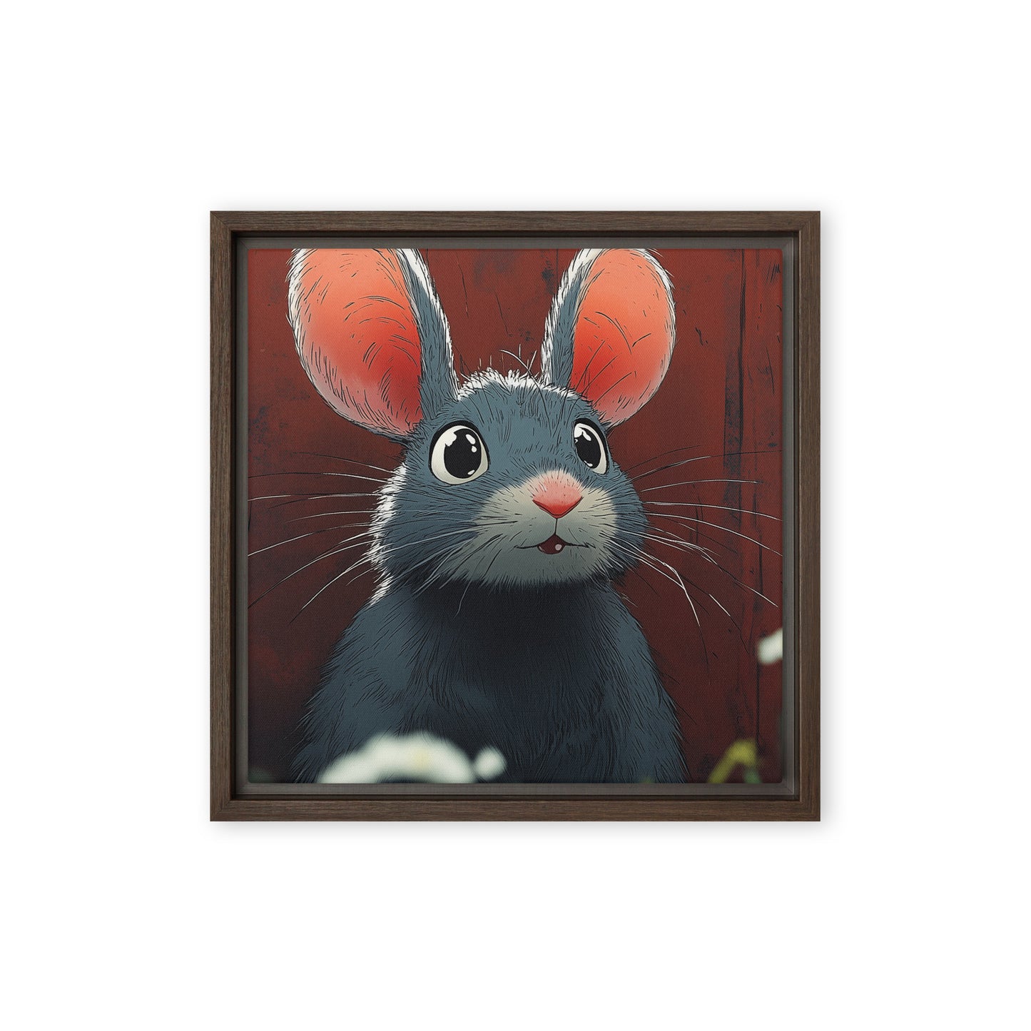 Mouse Framed canvas