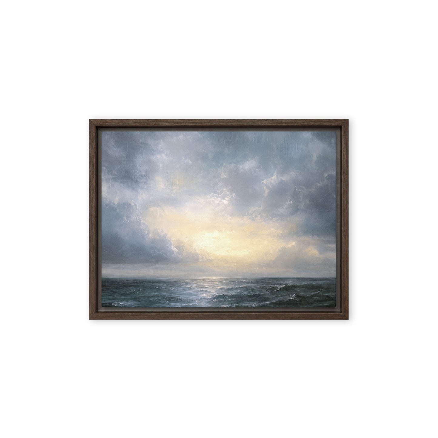 Untitled Seascape 1 Framed canvas