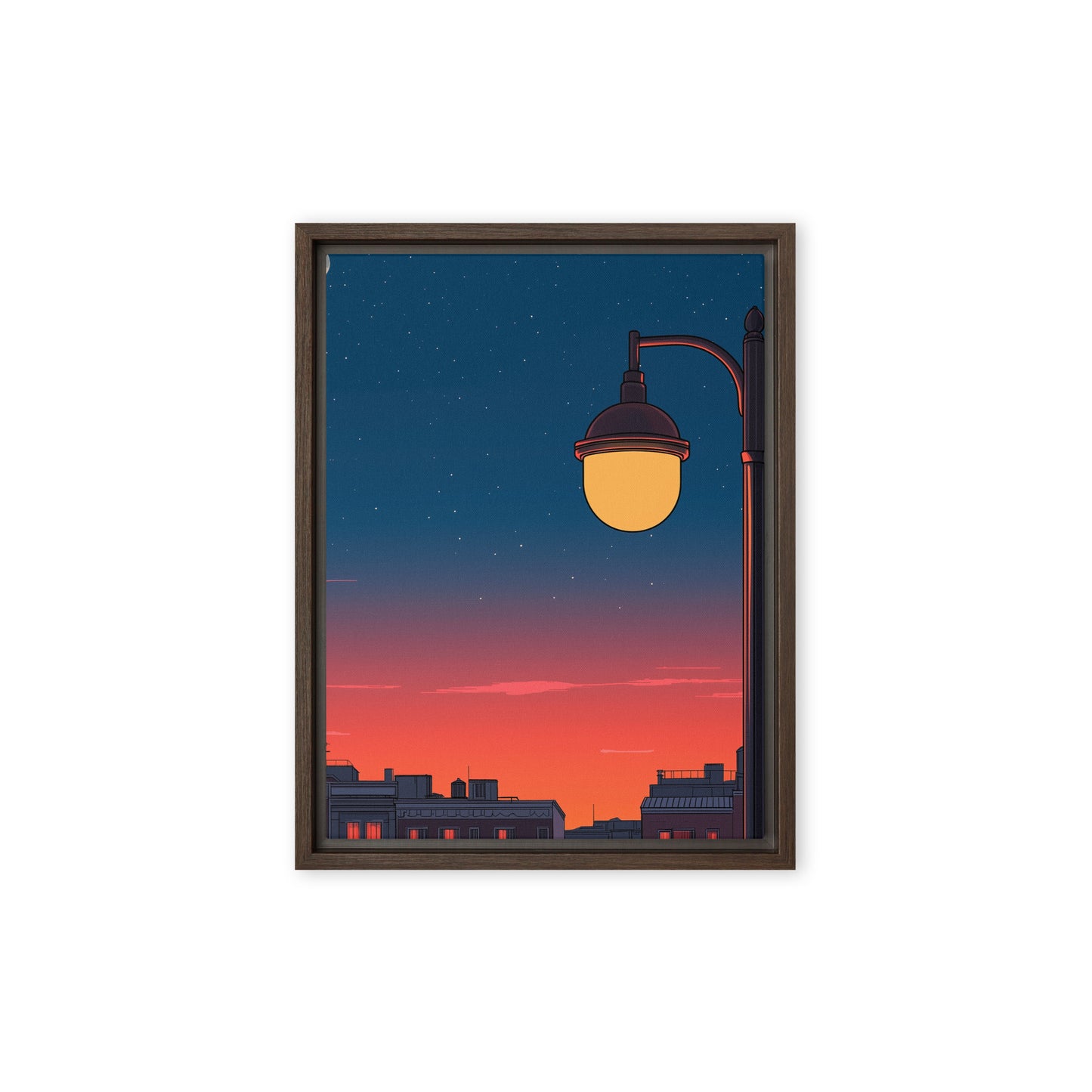 1 Framed canvas