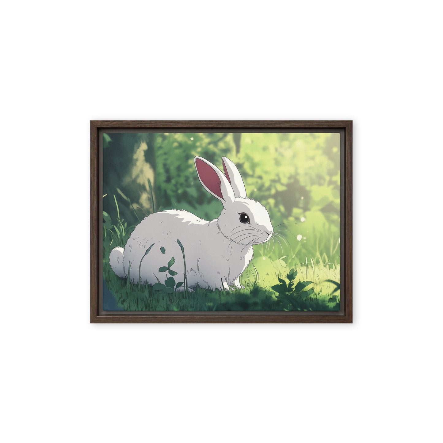 Rabbit Framed canvas