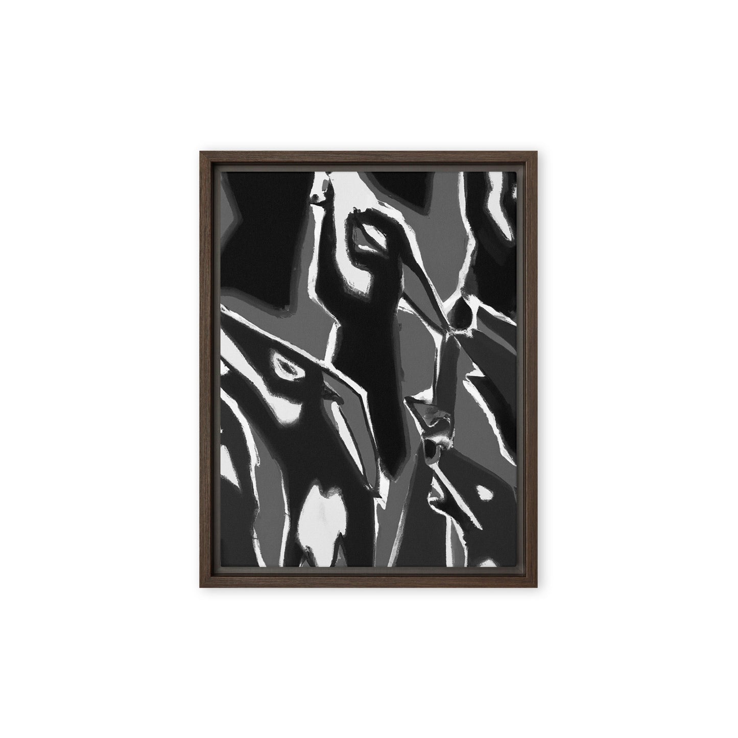 Night Howls Framed canvas