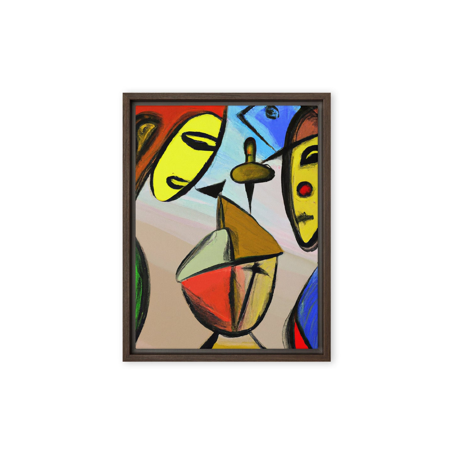 Cubism Framed canvas