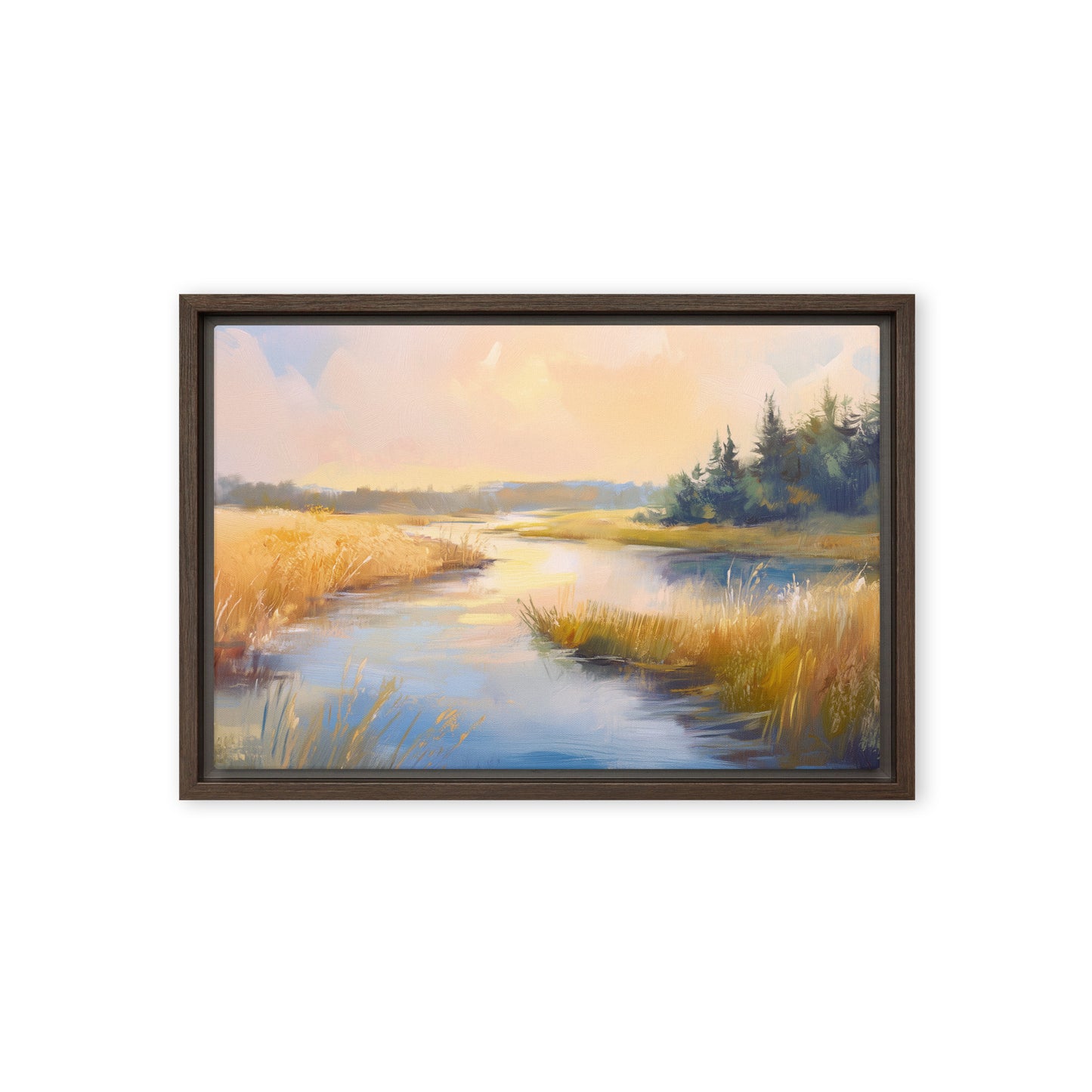 Untitled Landscape 3 framed canvas