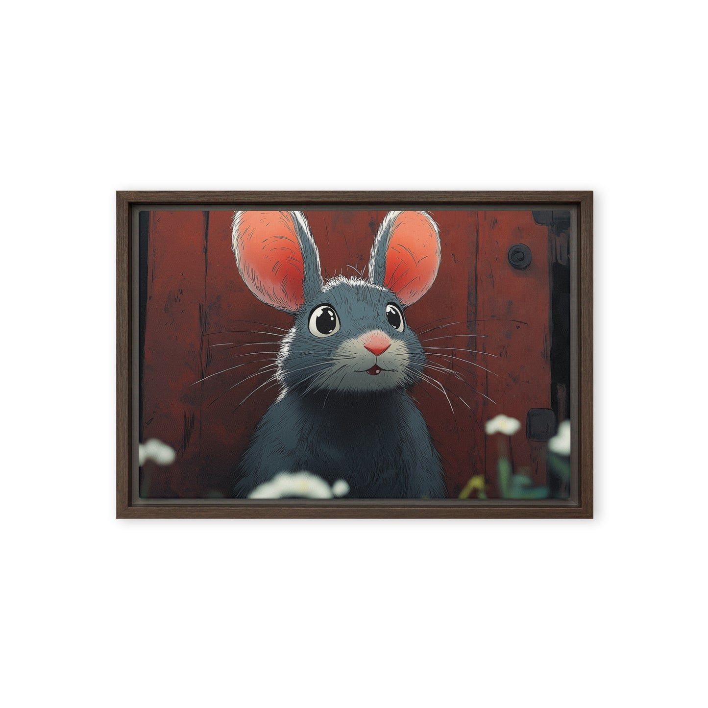 Mouse Framed canvas