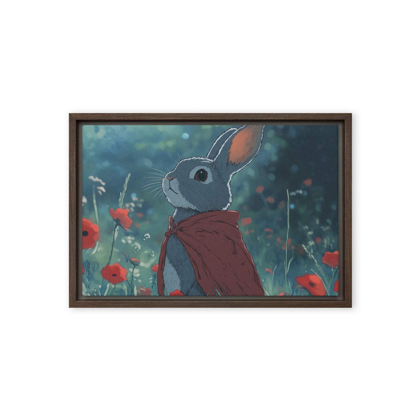 Rabbit 2 Framed canvas