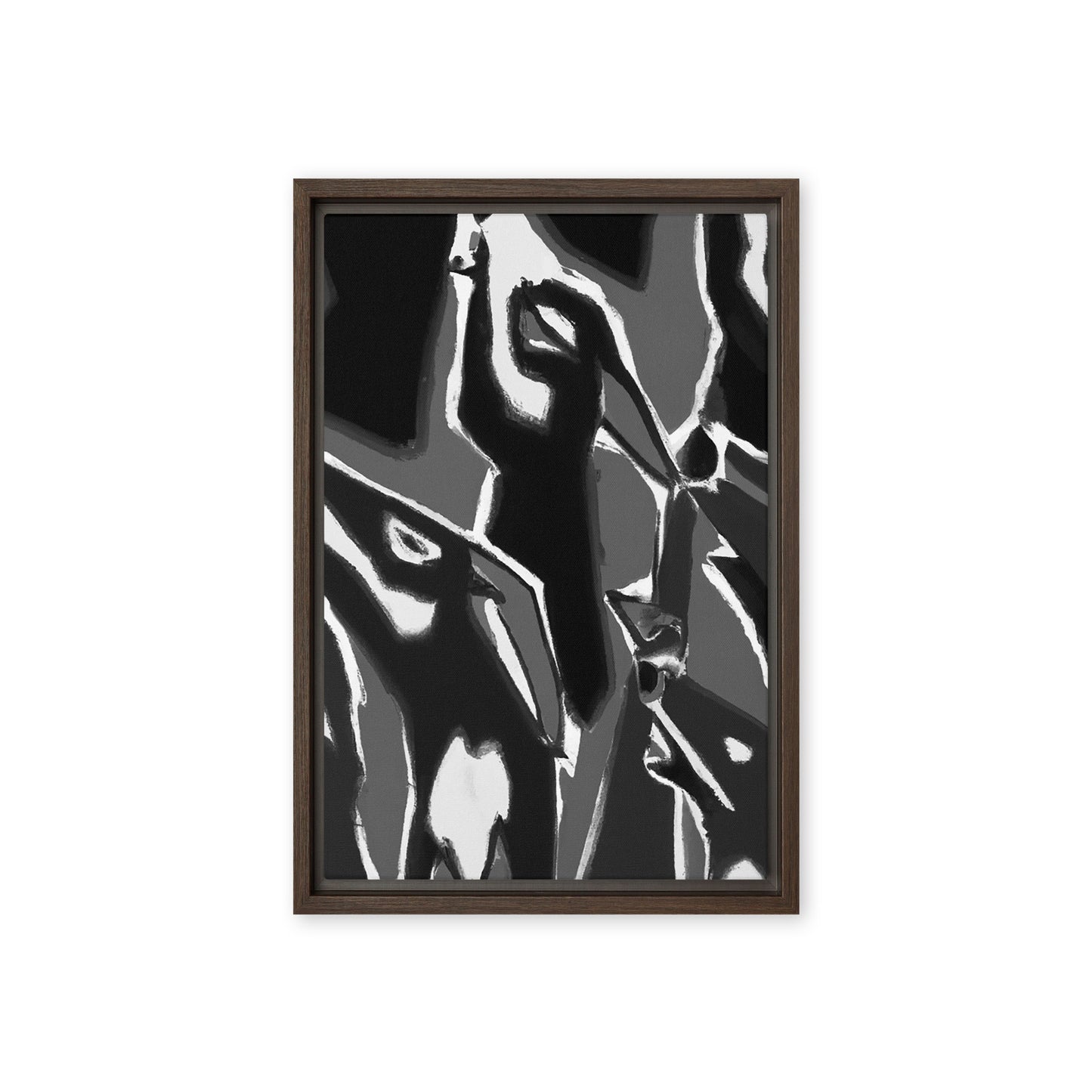 Night Howls Framed canvas