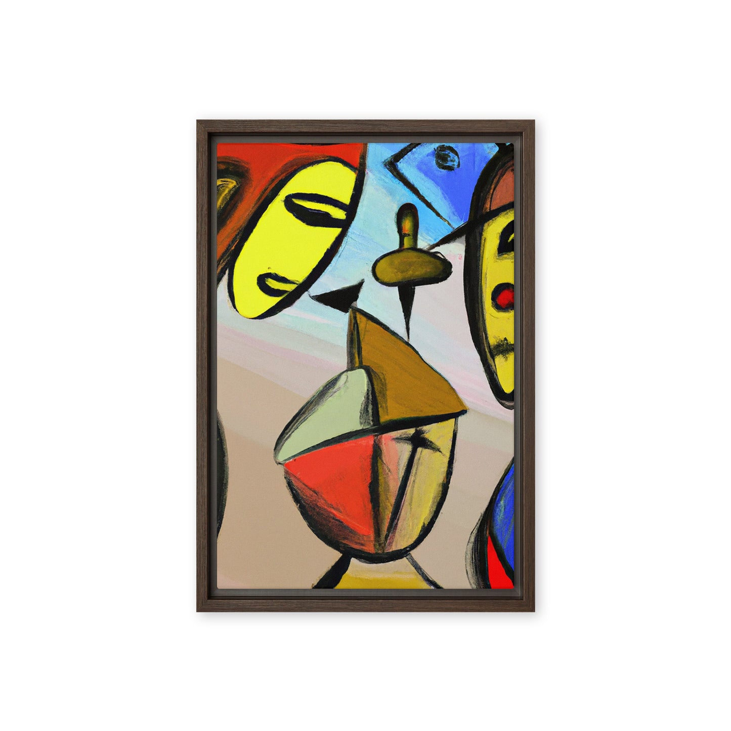 Cubism Framed canvas