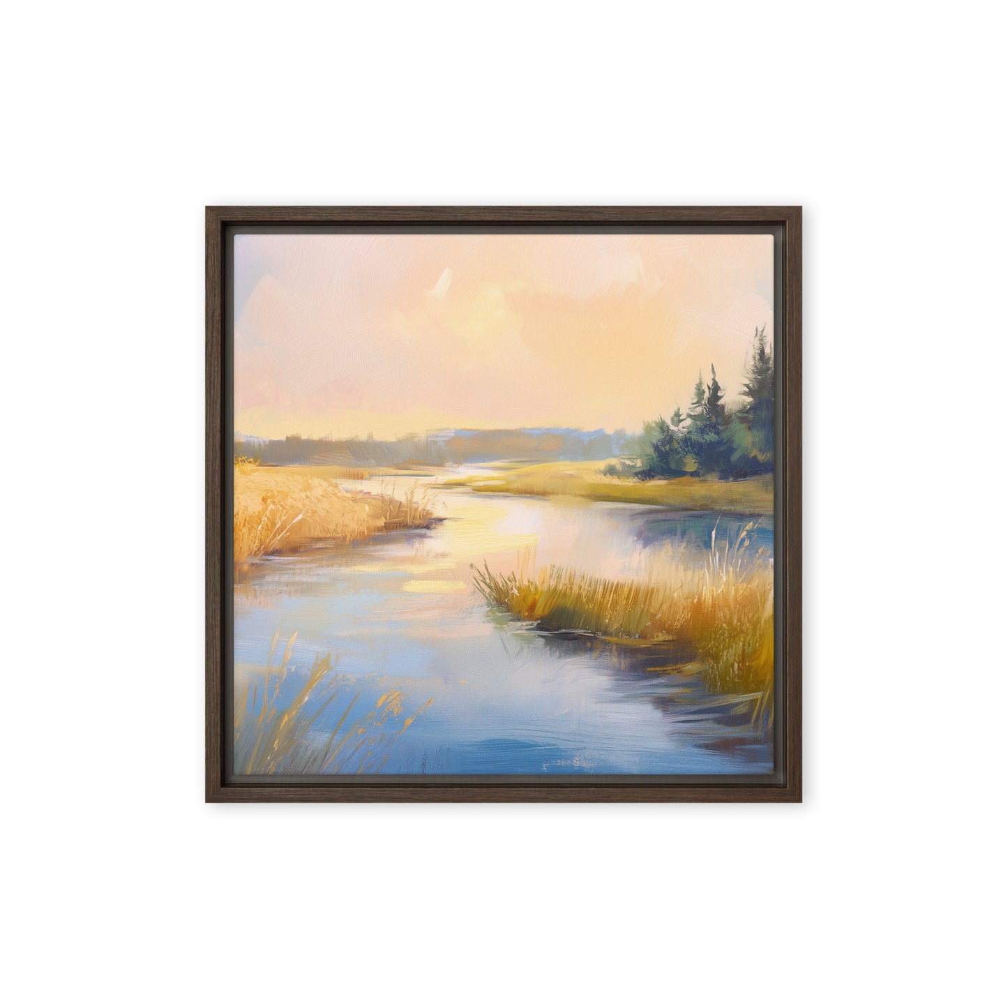 Untitled Landscape 3 framed canvas